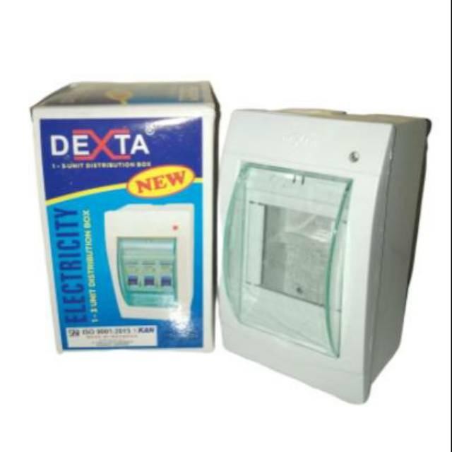 Box Mcb tutup mika / Kotak tutup mcb 2 - 3 group Dexta