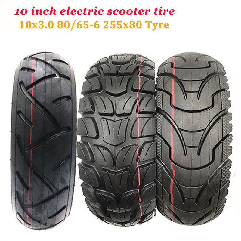 10'' 10x3.0 Electric Scooter Tire 80/65-6 255x80 Tyre for Inokim Oxo Kugoo M4 G1 Dualtron VICTOR EAG