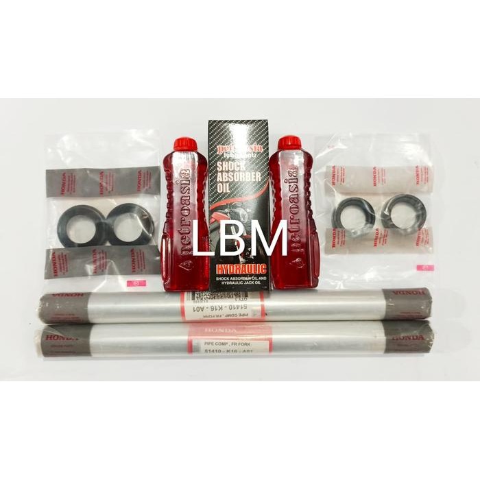 Spesial Paket As Shock Depan Seal Shock Dan Oli Shock Beat Esp Vario 150 Led Terlariss 