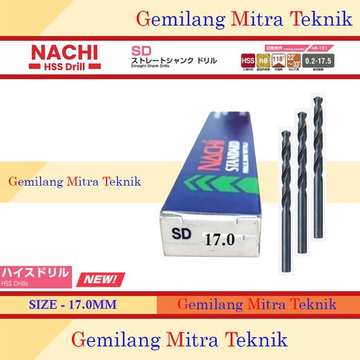 Mata Bor Besi Nachi 17Mm