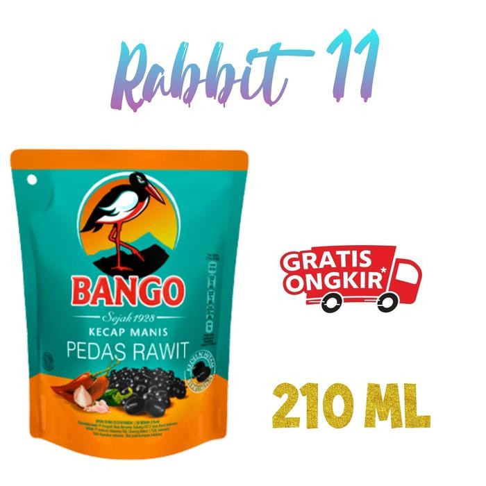Bango Kecap Manis Pedas Rawit 210 ML