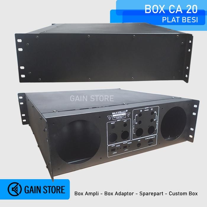 BOX CA 20 POWER AMPLI AMPLIFIER TEBAL