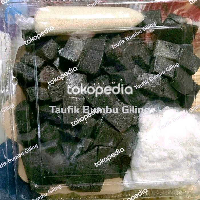 TerEnakPolll- Jajanan Pasar Cenil, Lupis, Getuk, Ketan Hitam / Kue Basah 1 Porsi
