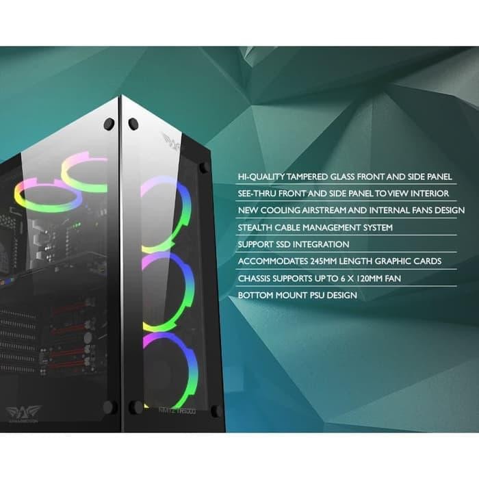 6wcg- Armaggeddon Nimitz Tr5000 - Atx Gaming Pc Casing