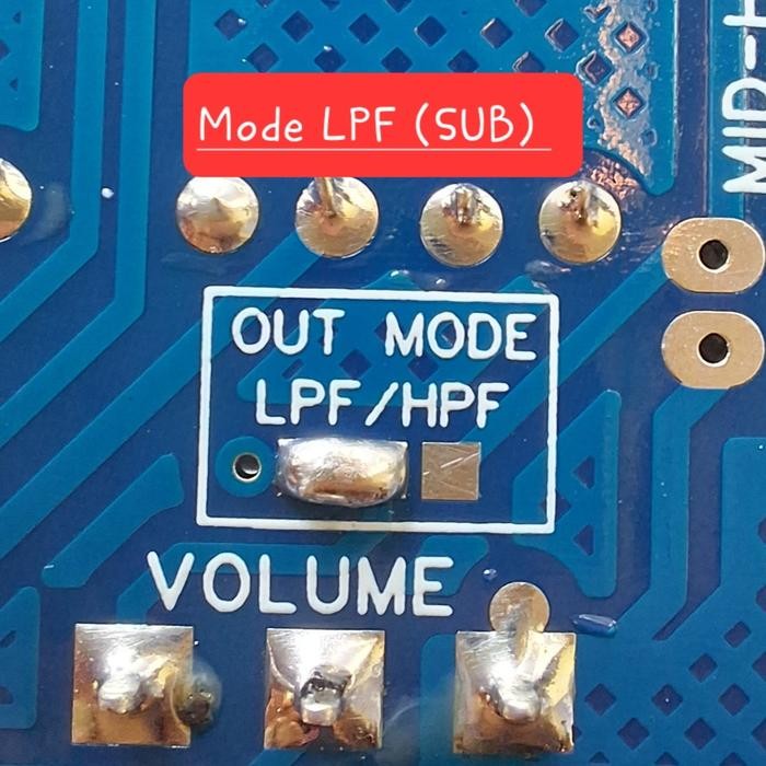 READY Kit Filter Subwoofer Kit Crossover 2 way G00D QU4LITY