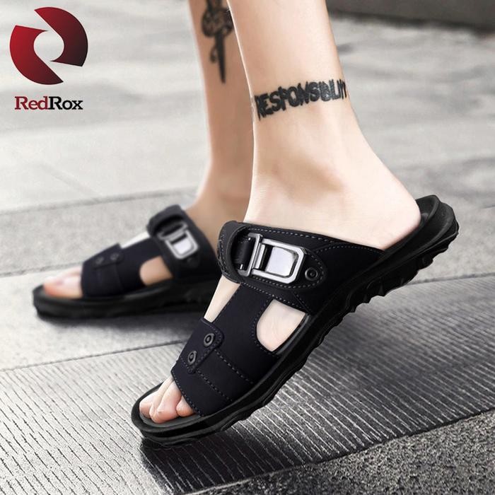 Super Sandal Pria Kasual Trendi RedRox - VORT 09 Jepit