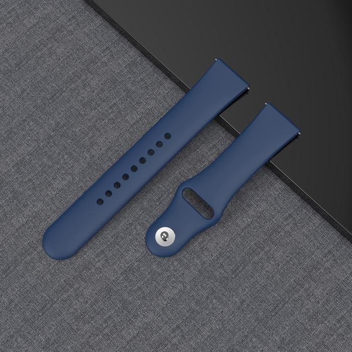 2prr- Oase Silicone Strap Smartwatch Ws-S1D Dark Blue