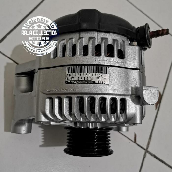 dinamo ampere amper alternator JEEP WRANGLER JK 3.6L 3600cc original