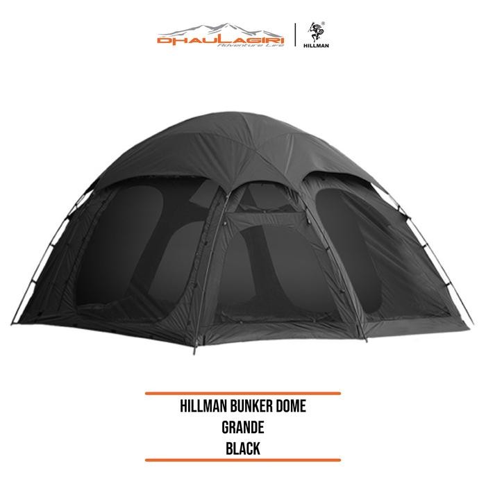 HILLMAN BUNKER DOME GRANDE -TENDA DOME KAPASITAS 6-8 ORANG / TENDA DOUBLE LAYER / TENDA CAMPING DAN