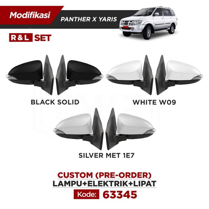 Termurah Modifikasi Spion Mobil Panther Touring Housing Yaris / Vios - Lipat - 63345 Terlariss 