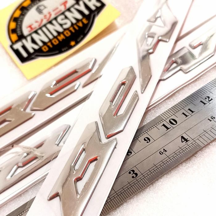 Mark Logo Emblem Honda Beat Deluxe Crom Sepasang
