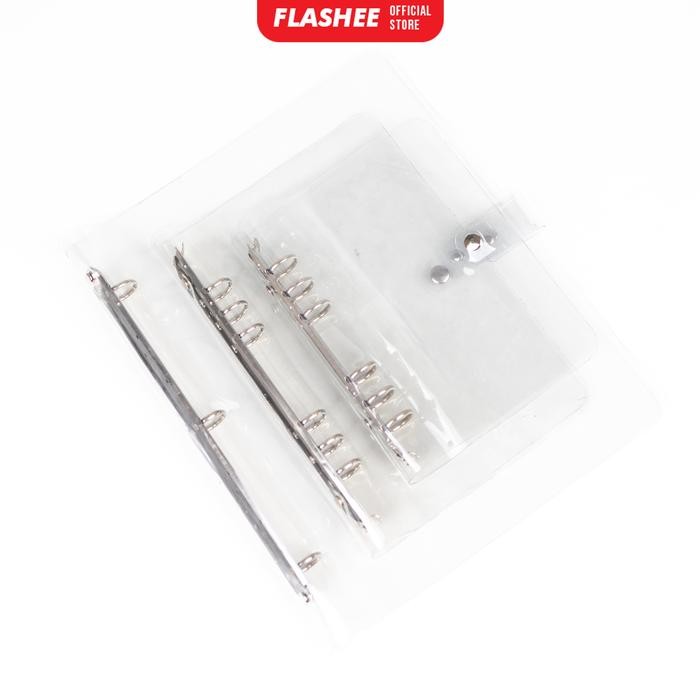 oep6- Flashee Binder Pc Kpop Cello Binder Transparan A4 3 Ring A5 6 Ring A6 6 Ring Untuk