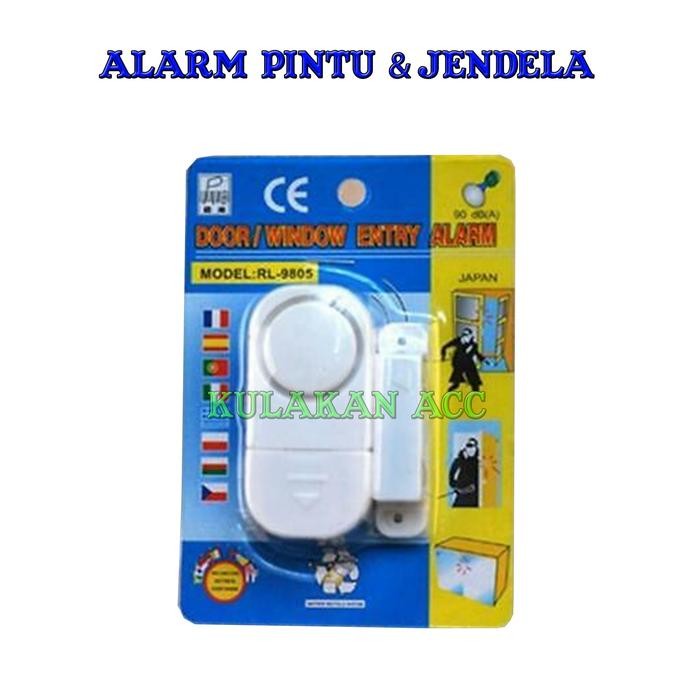 Alarm Pintu Jendela Alarm keamanan rumah toko Anti Maling