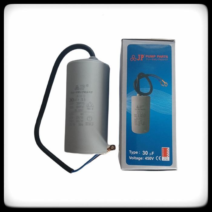 JP kapasitor bulat kabel pompa air 30uf