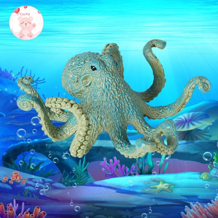 HOT SALE MARINE LIFE FIGURE OCTOPUS MODEL FIGURE SIMULATED OCTOPUS MODEL TERMURAH