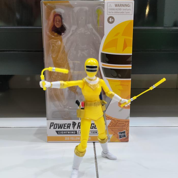 HOT SALE POWER RANGERS LIGHTNING COLLECTION,OHRANGER,POWER RANGER ZEO YELLOW TERMURAH