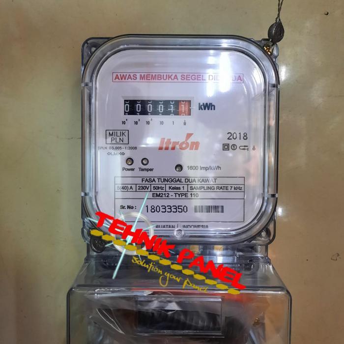 Bisa Grab Kwh Meter Itron 5/40Ampere