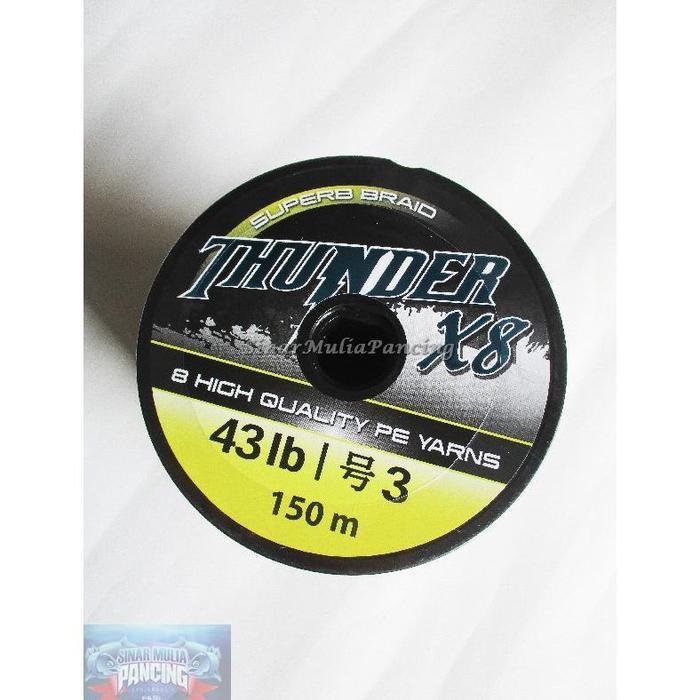 AP SENAR PE THUNDER X8 150M [CEK DESKRIPSI]
