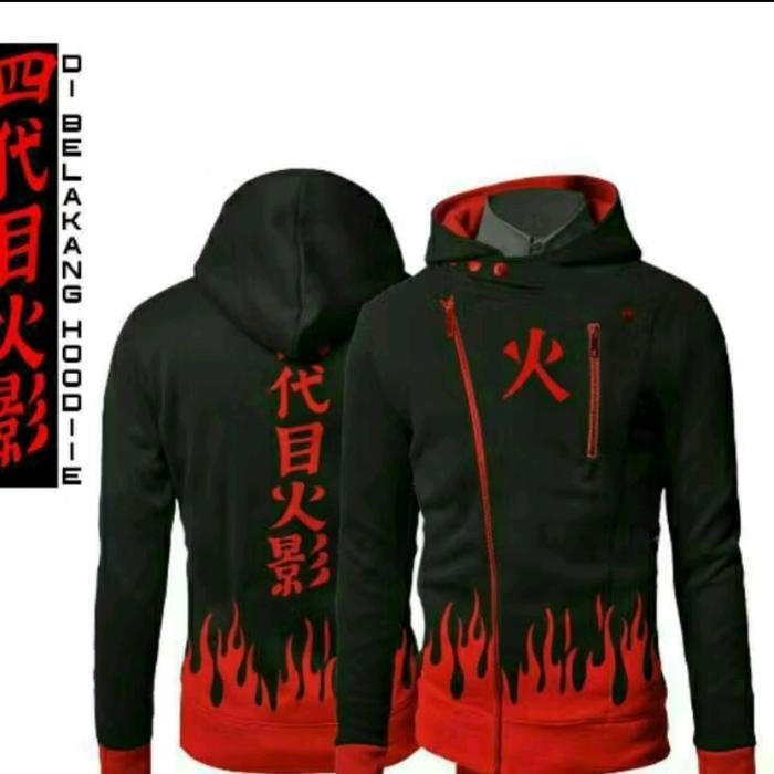 Anime cosplay harakiri Jaket Cosplay Karakter Hokage Bahan Fleece Tebal Pria Wanita Ukuran L XL - L 