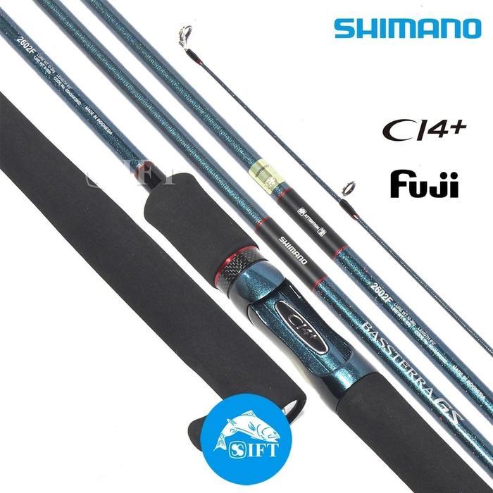 JORAN SHIMANO BASSTERRA GS FUJI ALCONATE C14+ SEAT Joran shimano bastera galatama series