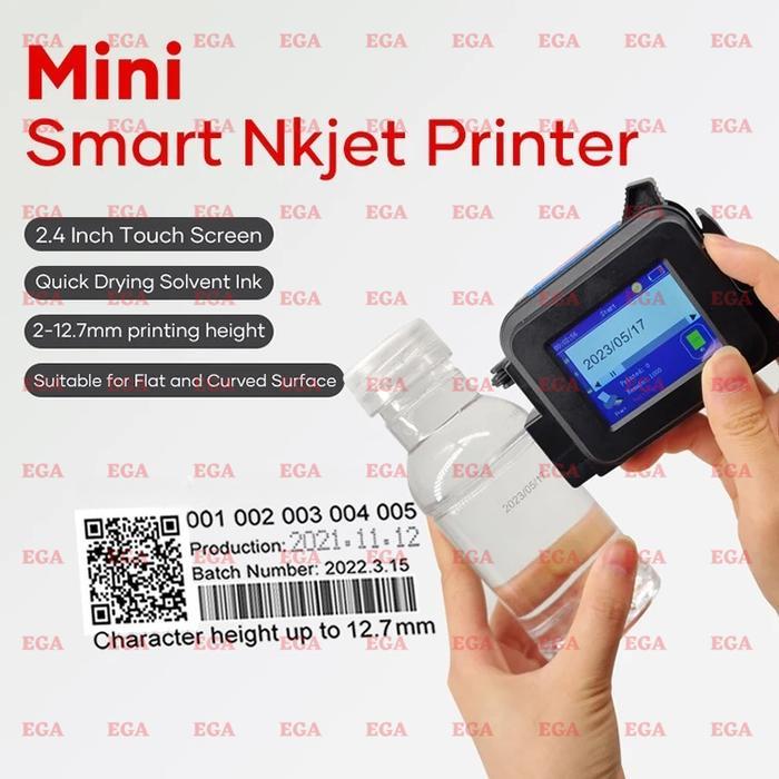 Thermal Inkjet Printer Mini portable handheld expiry kadaluarsa expire