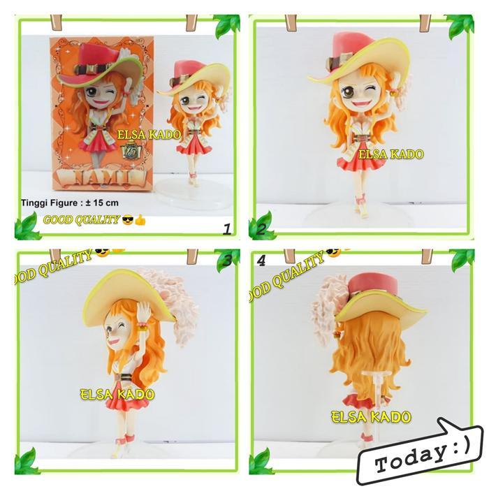 Chibi One Piece Nami Action Figure Wcf Anniversary 15th