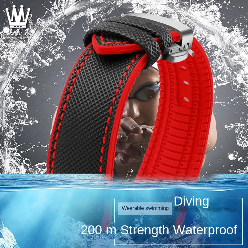 For Casio PROTREK Mountaineering watchband PRG-600/PRG-650 PRW-6600/ PRW-6800 nylon soft rubber