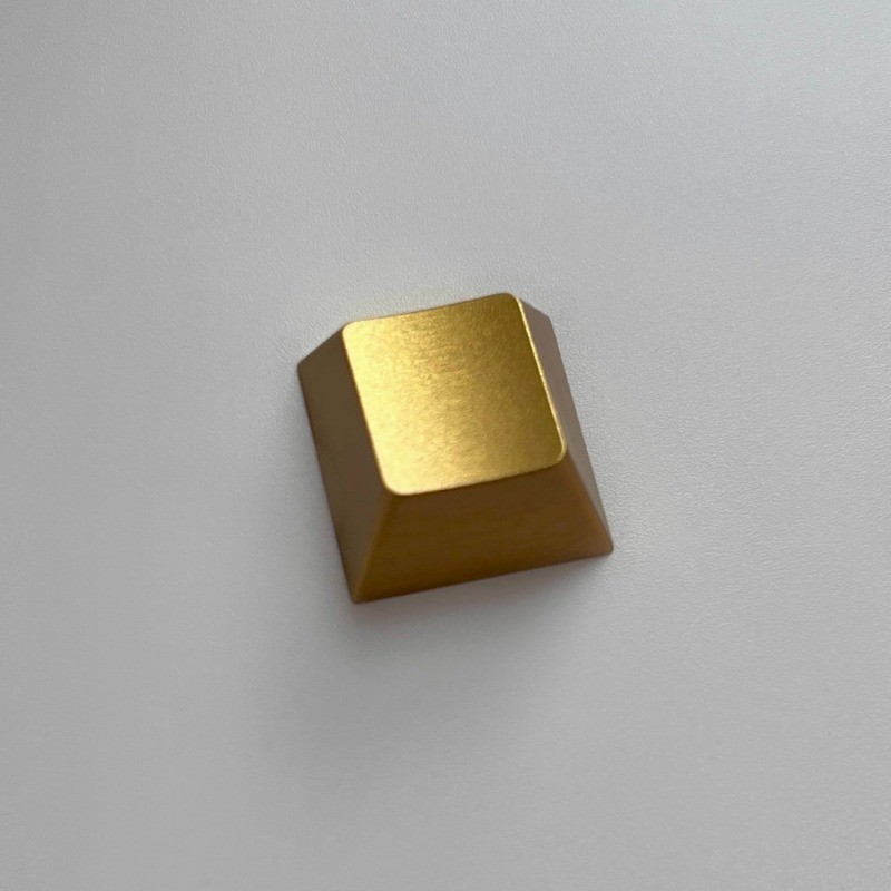 Uncarved Metal Keycaps custom Single Keycaps R1/R2/R3/R4 Cherry Profile 1.25U 1.5U Keycaps for