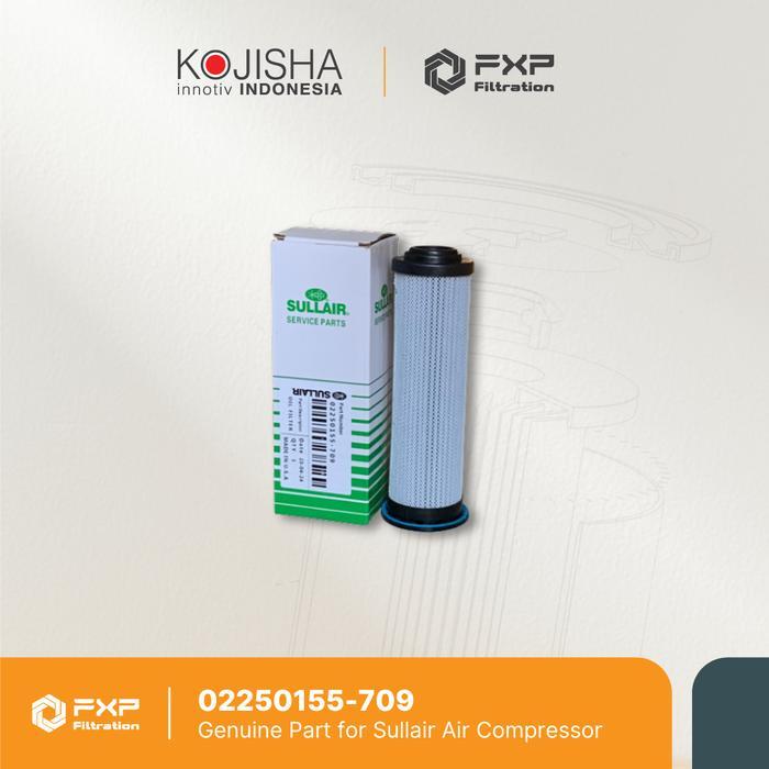 Sullair 02250155-709 Fluid Filter Genuine - Filter Oli Mesin Kompresor