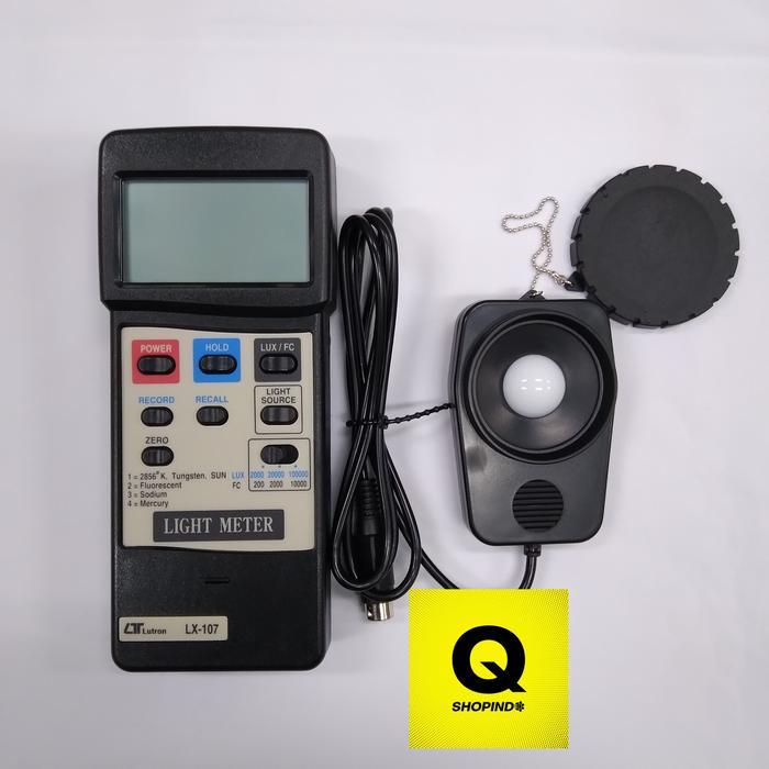 Lutron LX107 / LX107 / LX 107 / Digital lux meter / lux meter