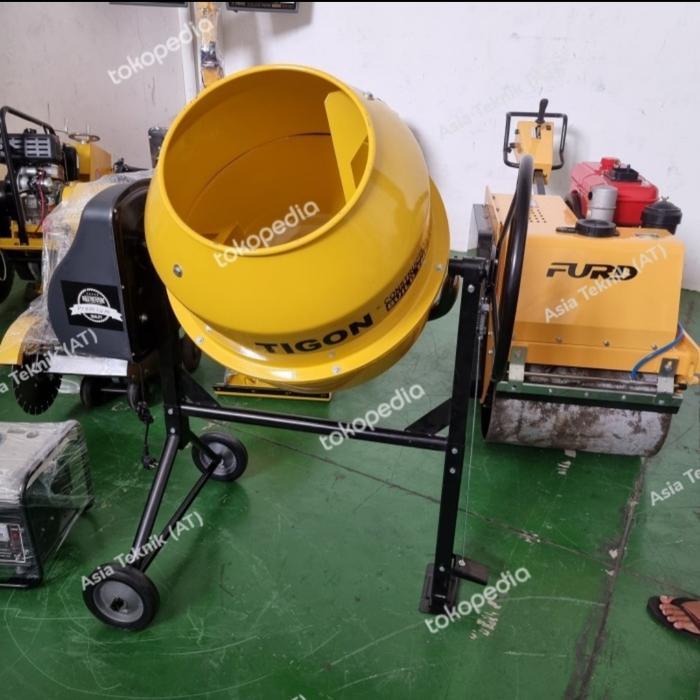 molen elektrik 200 liter. molen mini listrik. mesin pengaduk semen
