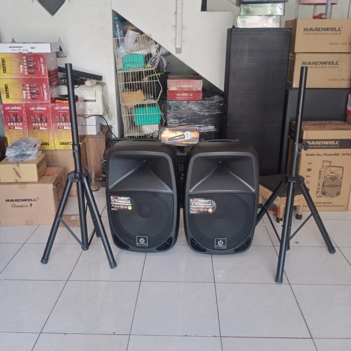 Paket Sound CRIMSON Speaker Aktif Pasif 15 Inch Crimson Soul 15