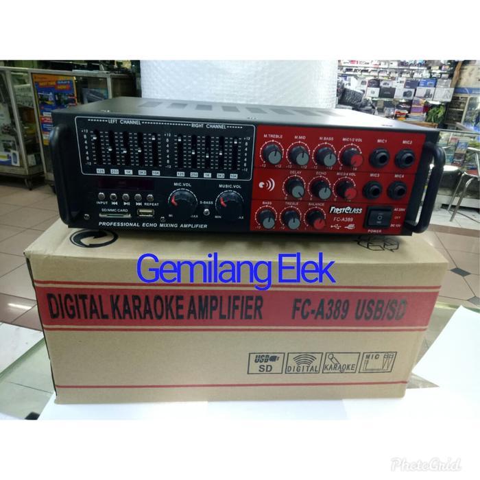 Amplifier Karaoke FIRSTCLASS FC-389 Bluetooth