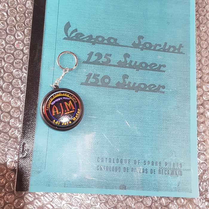 Buku Part Catalog catalogue katalog katalogue copi Vespa super sprint