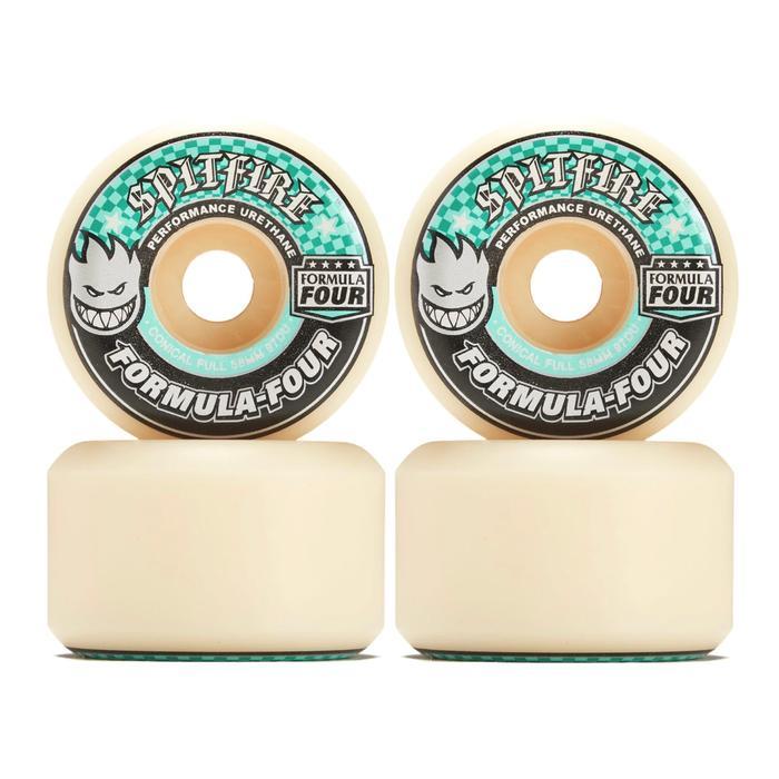 Spitfire F4 Conical Full Natural 58mm 97D Skateboards Wheels