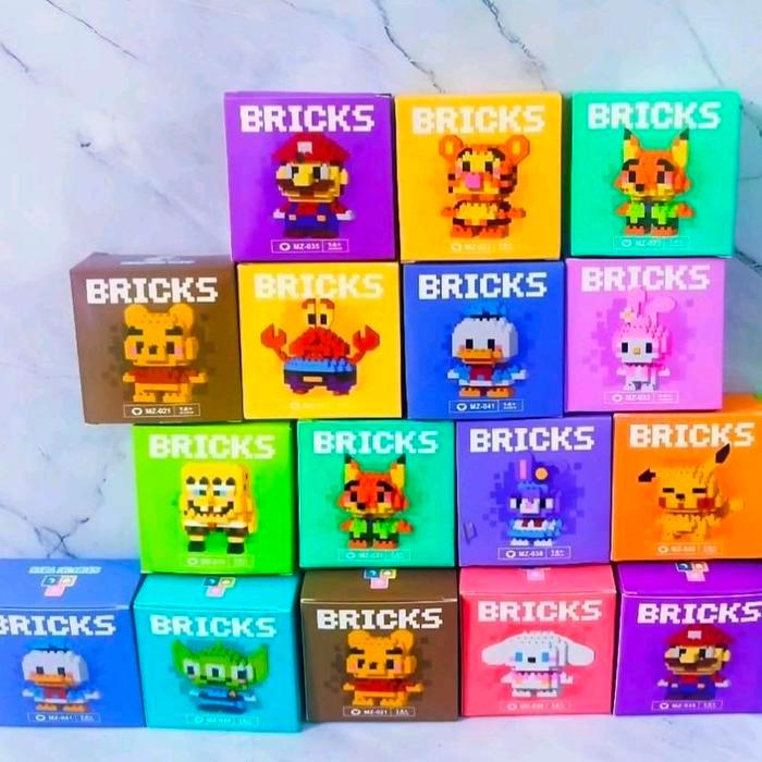Lego Bricks mix karakter - Mainan Lego