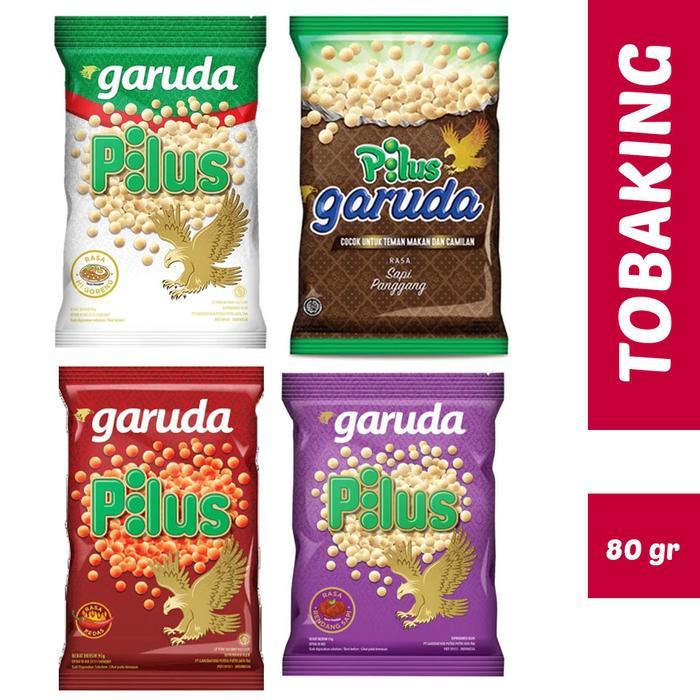 NEW!! Pilus Garuda 80gr + 16gr Original Sapi Panggang Pedas Mie Goreng HALAL
