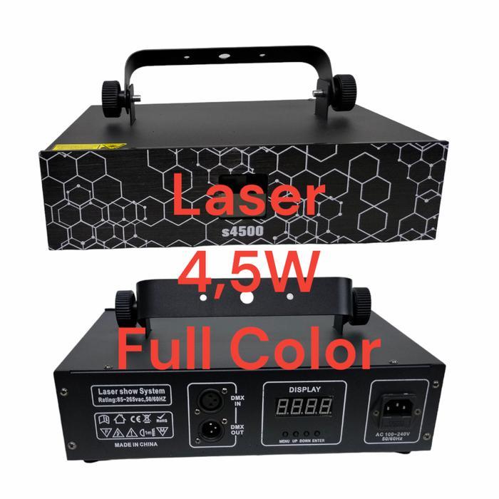 Laser Show Panggung Full color 4,5W