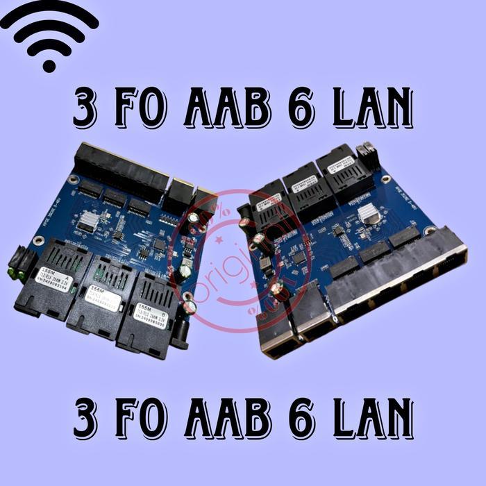 Converter 3 Fo Aab 6 Lan 10/100