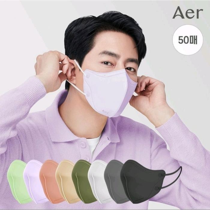Onemed - [1 Pcs]Mask Aer Peak V Kf94 Masker Kesehatan Korea