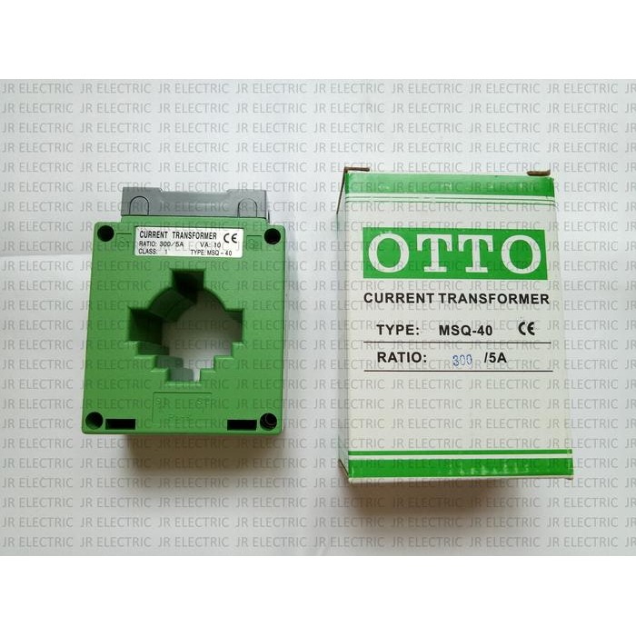 OTTO CURRENT TRANSFORMER CT MSQ-40 CT-300/5A