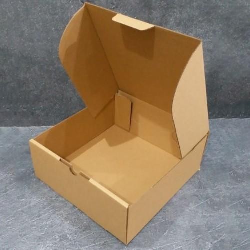 Dus Kue Coklat 18x18 x8 10 pc Corrugated Kardus Box 18 x 18 x 8