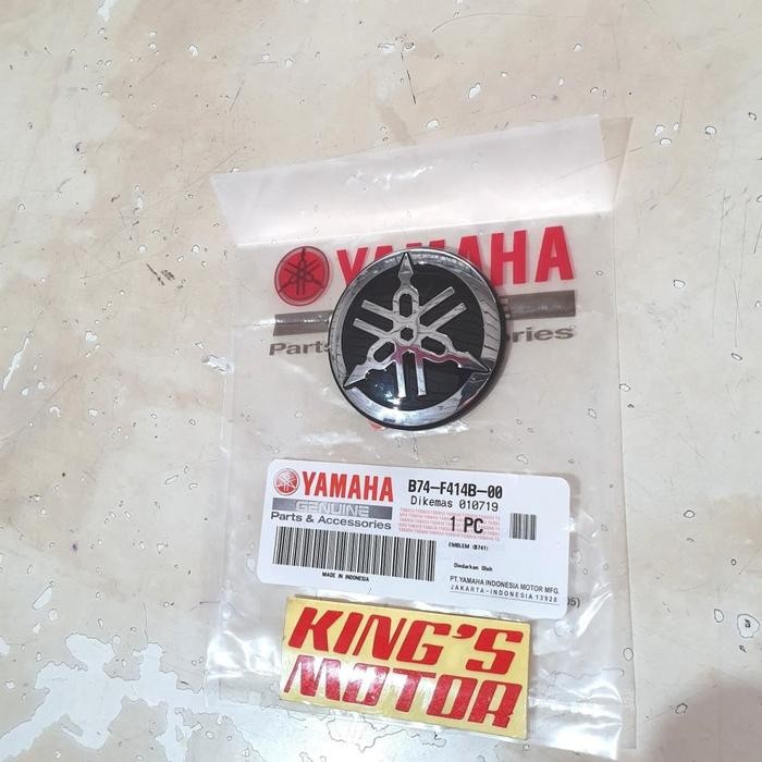 JUAL EMBLEM LOGO YAMAHA NMAX, N MAX, AEROX 155 (5cm) ASLI YAMAHA