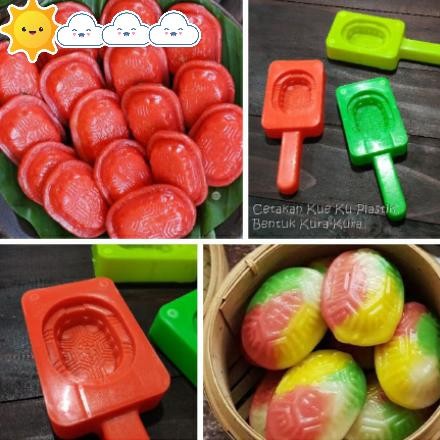 Cetakan Kue Ku Plastik / Cetakan Kue Tok / Cetakan Kue angku plastik