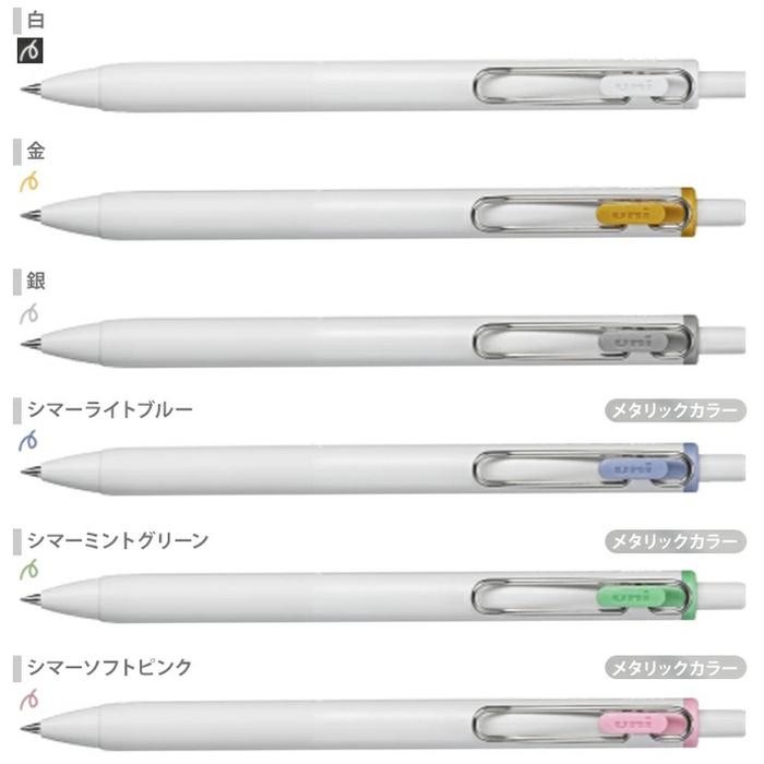 

NEW PRODUK UNI UNIBALL ONE CREATIVE COLOR METALLIC SHIMMER GEL INK PEN 0.38MM 0.5MM MITSUBISHI