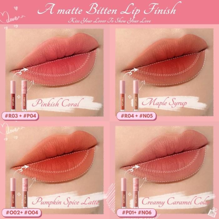 PINKFLASH #OhMySeries 2 Pcs Ombre Lip Matte + Lip Gloss Bundle Set