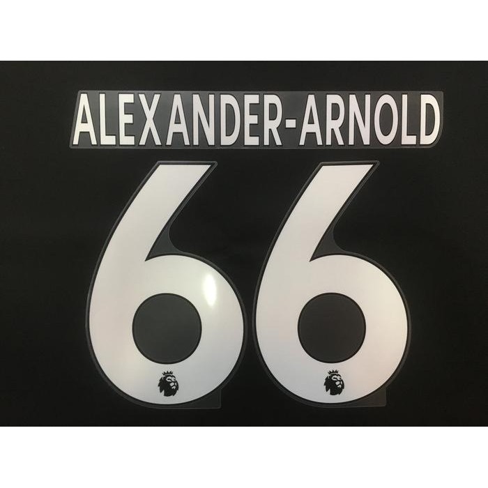 Nameset Original White Alexander-Arnold EPL Liverpool Avery Dennison best seller