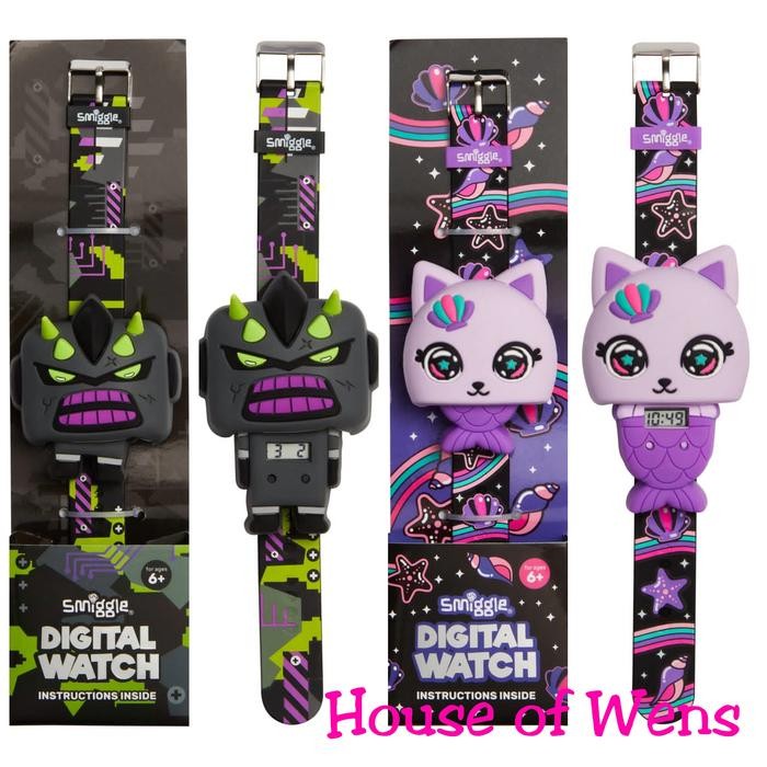 SMIGGLE MASH JUNIOR CHARACTER WATCH ORIGINAL - JAM SMIGGLE ORIGINAL