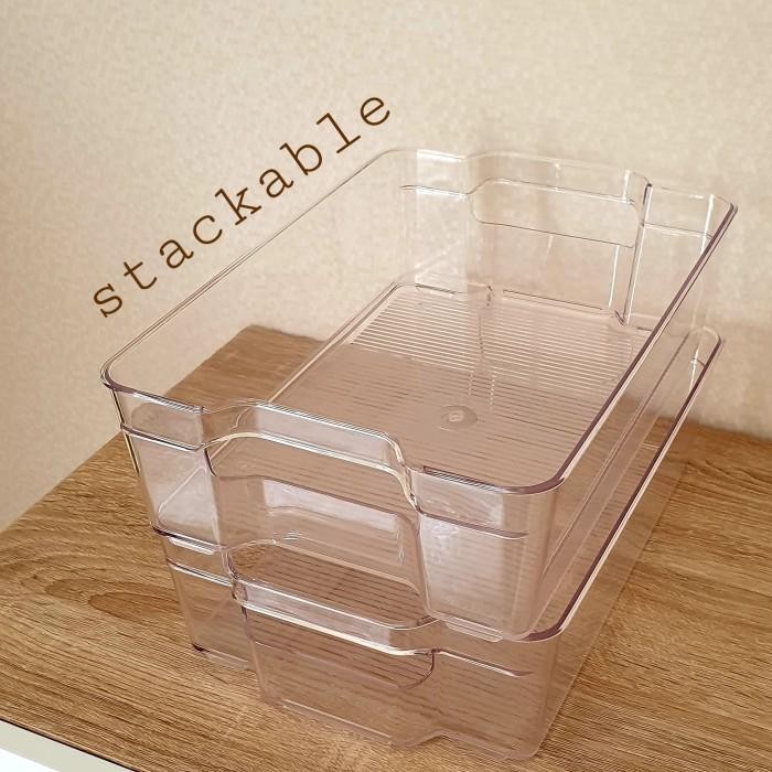 Organizer / Storage - Fridge / Freezer Bin Container stackable M