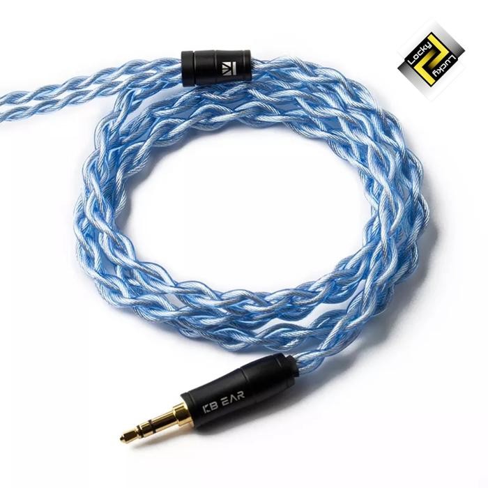 Kbear Glaze Ofc Kabel Upgrade Earphone Iem Cable 0.78Mm 2 Pin Qdc Mmcx